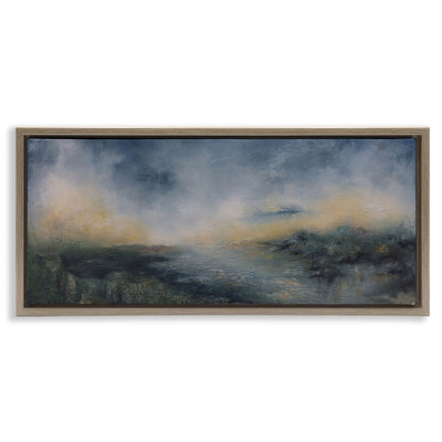  Fame Islands Abstraction Canvas Wall Art by Lydia Orange