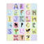Alphabet animal sur toile pastel, design par Carla Daly-2114277040