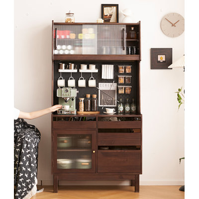 Armoire garde-manger moderne et multifonctionnelle à grande capacité