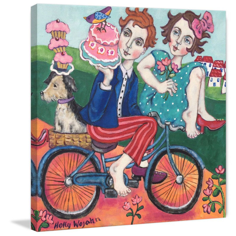 Holly Wojahn - Wrapped Canvas Painting, 45cm H x 45cm W x 3.81cm D