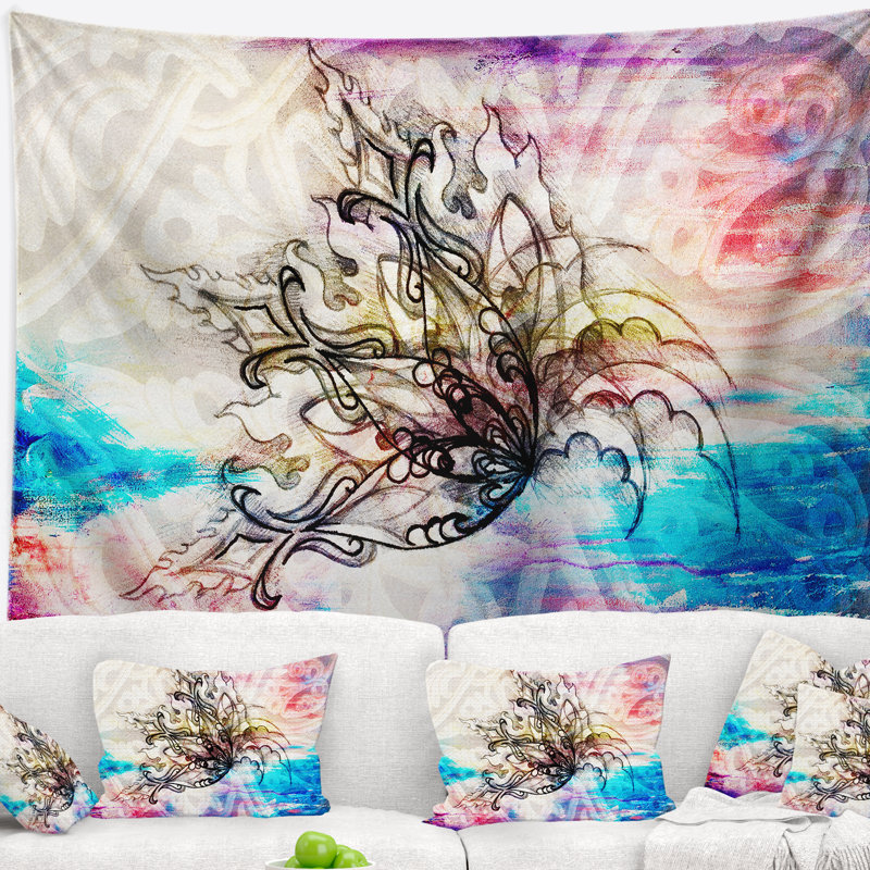 Polyester Tapestry, 50" H x 60" W