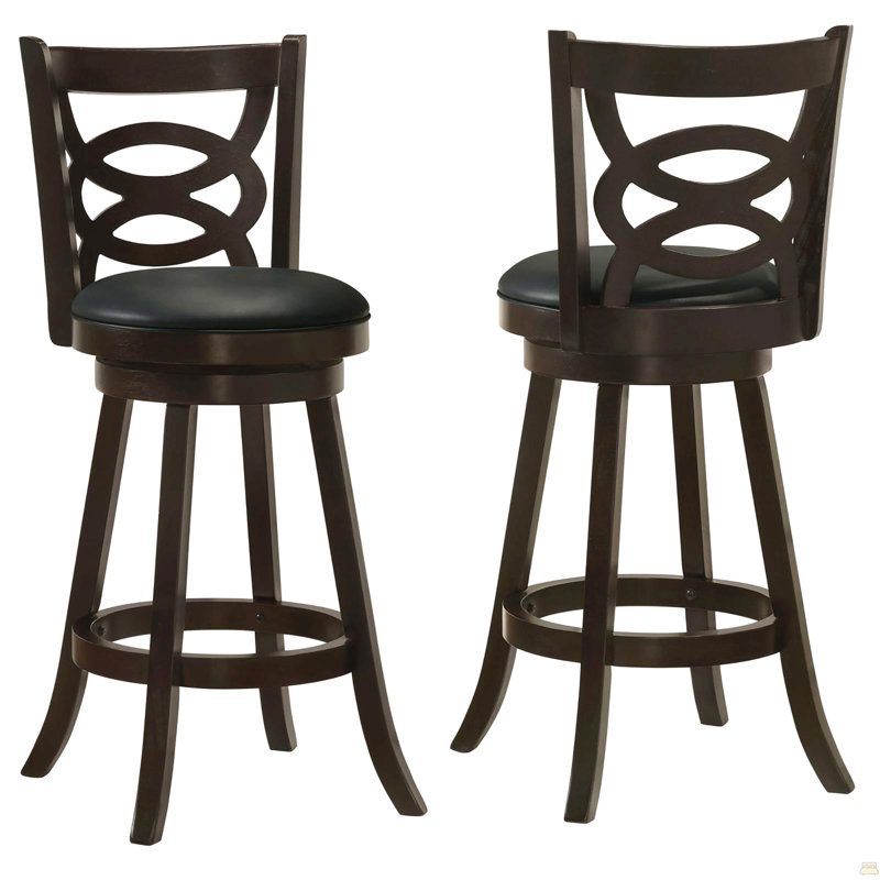 Tabouret de bar pivotant Cappuccino (ensemble de 2), Lindquist