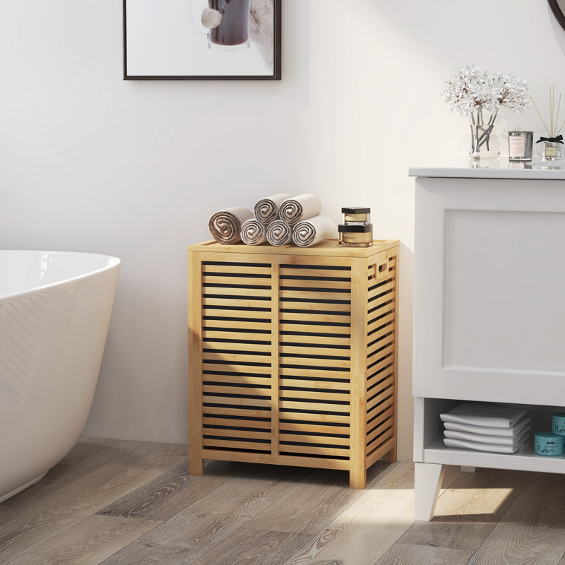 Louissaint Bamboo Laundry Hamper