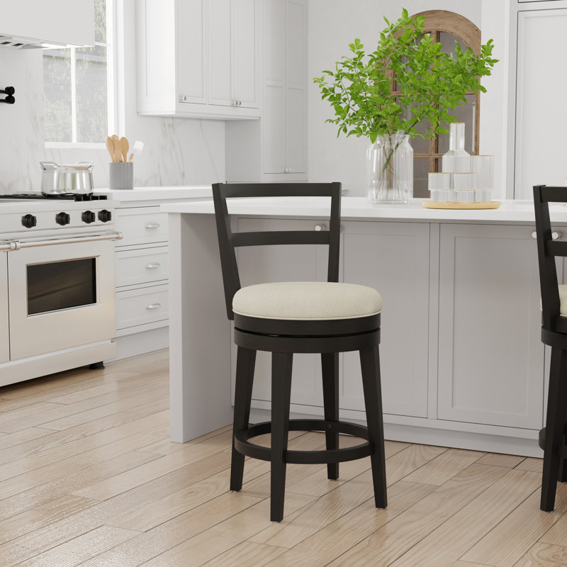 Tabouret pivotant Salizan, Tabouret de comptoir (siège d'une hauteur de 26,2