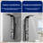 54.33'' Shower Panel with Fixed Shower Head-92892332