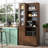 Kitchen Pantry Cabinet with Pull-Out multi-tier shelf