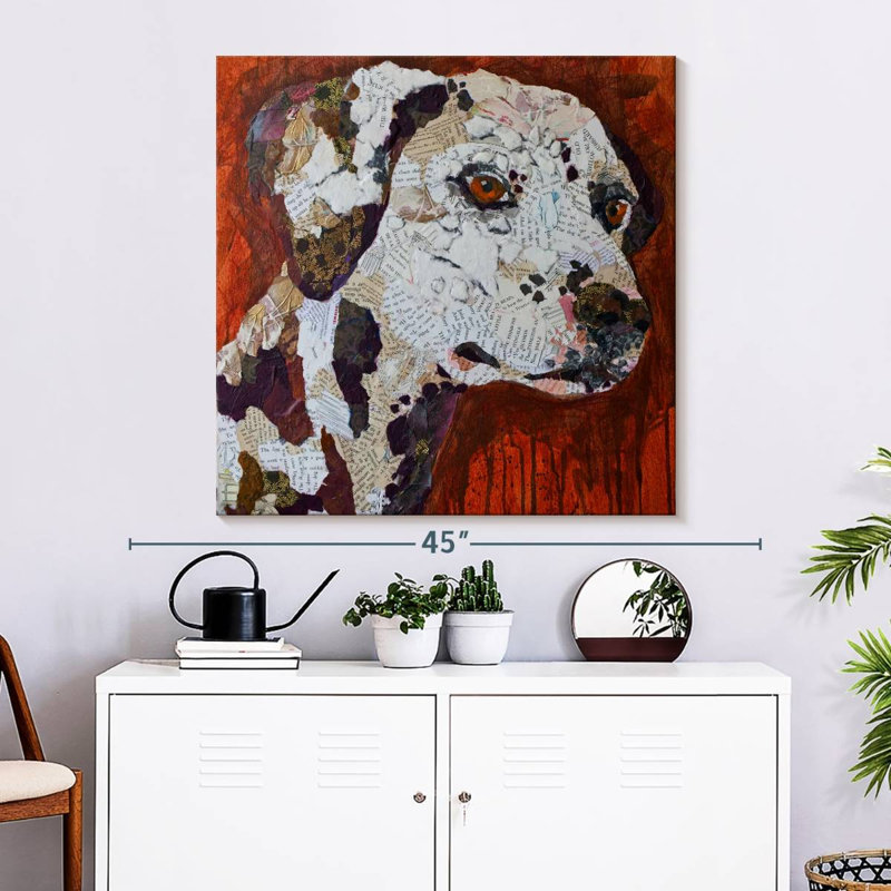 Brampt Fired Up, 33" H x 33" W