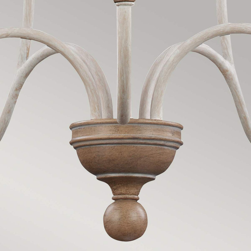 Augustine 5 - Light Candle Style Chandelier