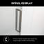 Cabine de douche à charnière néo-angle 34-1 / 8 "X 72" à charnière néo-angle, chrome-62303400