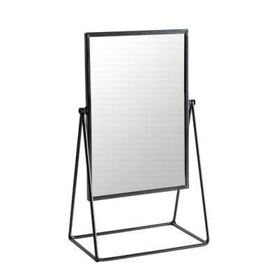 Harbour Housewares - Dressing Table Vanity Makeup Mirror - 22 x 39cm