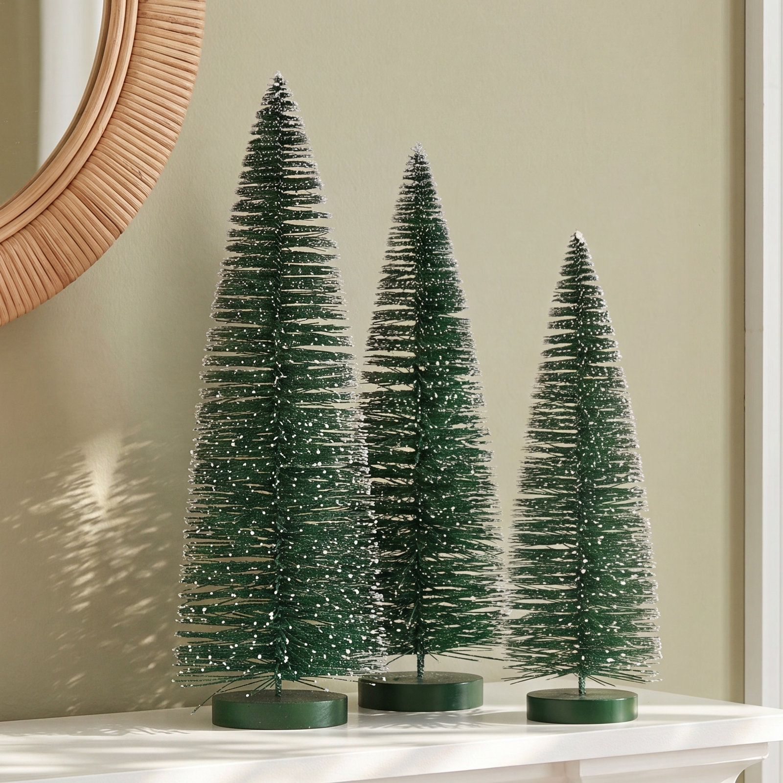 Winter's Song 3-Piece Tabletop Tree Set