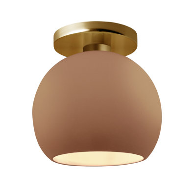 Radiance Ceramic Semi Flush Mount