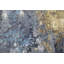 Tapis gris anthracite / bleu / noir noué à la main-66707961
