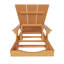 Ensemble de chaises longues inclinables 77,6 "Aderson-88498343