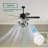 Freja Ceiling Fan with Light Kit