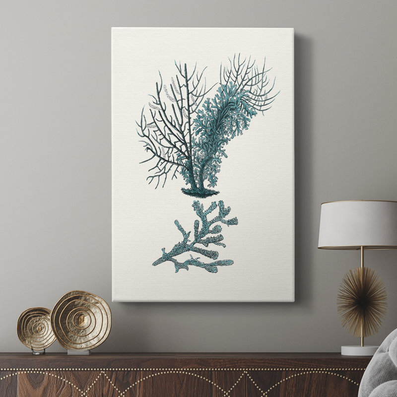 Corail antique VI - galerie Cavas sur mesure, H 12 po x l 8 po