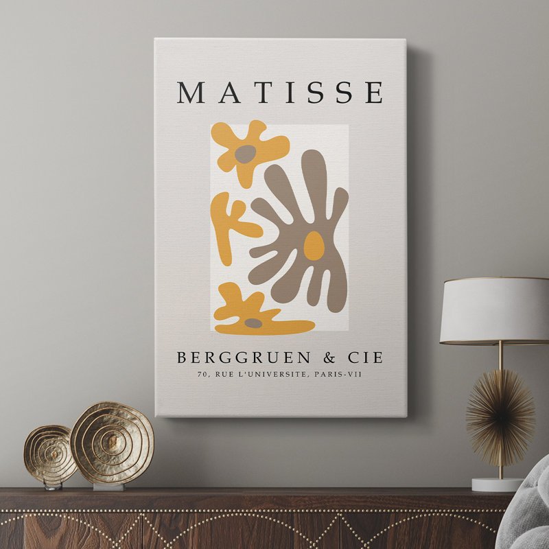 Matisse Cccxliii, reproduction d'art encadrée sur mesure, galerie Cavas, H 27 po x l 18 po