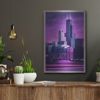 «Violet Chicago» par Old Red Truck