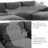 [VIDEO]86.5'' Chenille Modular Sectional Sofa With Storage Pockets-1187910605