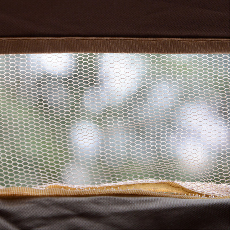 Abri de jardin escamotable de 13 pi x 13 pi, abri de jardin hexagonal avec filet à 6 fermetures à glissière, tente d'événement avec structure en acier robuste
