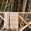 Brown Moose Recycled Merino Wool Throw