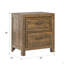 Table de chevet 2 tiroirs