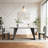 French Retro  Rectangular Dining Table-943973551