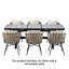 Ensemble de table et chaises Alfresco - gris naturel