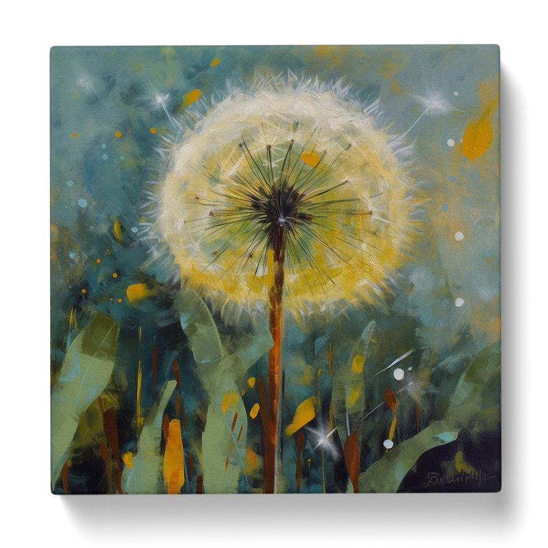 Dandelion Neo-Impressionism - Print