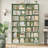Beetner 84"H X 46"W Double Wide Standard Bookcase, 7-Tier Open Bookcase, 14-Cube Storage Shelf-1312635565-1338053993