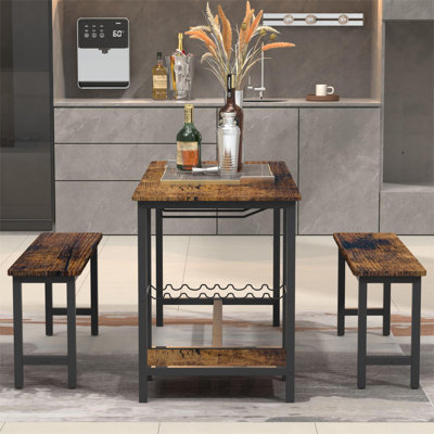 Lasiandra 4 - Person Dining Set