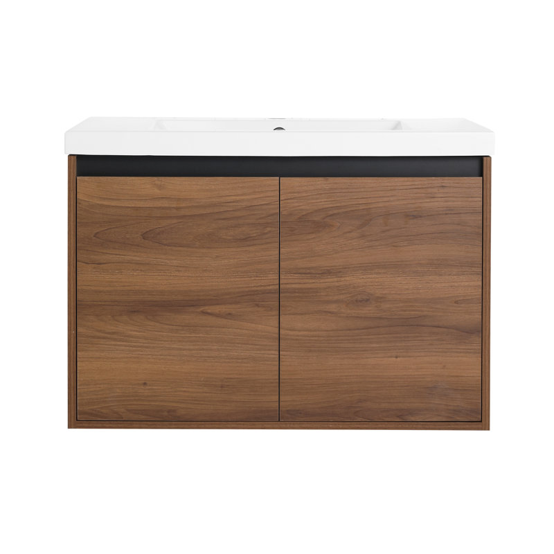 Meladee 30-inch Bathroom Vanity with Resin Countertop Sink