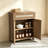 Rattan Sideboard Buffet Cabinet