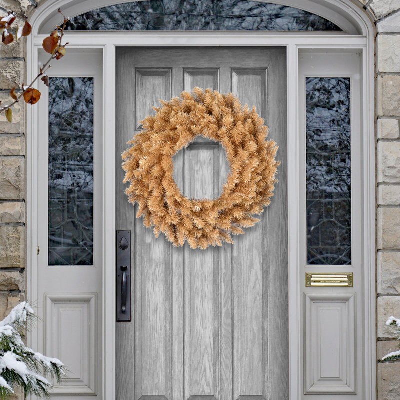 Couronne de sapin artificielle, Oregon, H 36 po x l 36 po x P 3 po