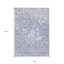 Tapis intérieur lavable abstrait 10 pi x 14 pi ivoire