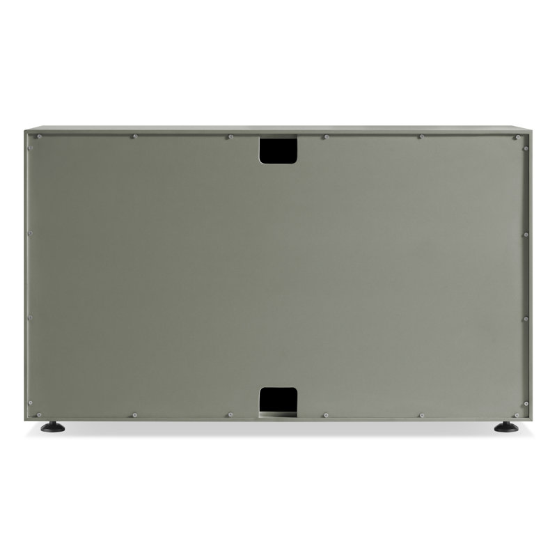 Superchoice 2 Door Credenza, Gray Green