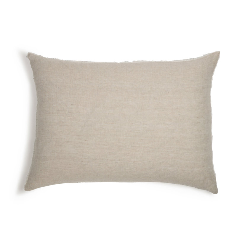 Hunter 100% Linen Sham Set, Flax, King