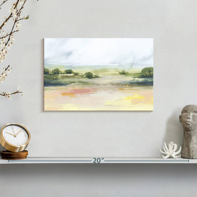 Avery Sunlit Marsh I, 8" H x 12" W