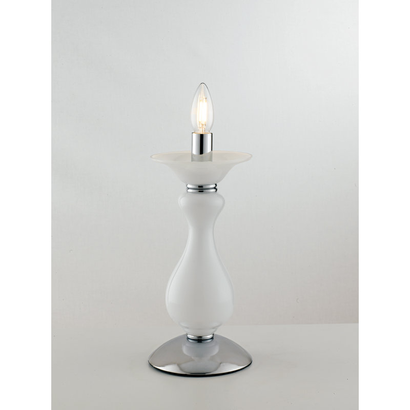 Ferrante Glass Torchiere Lamp