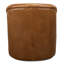 Fauteuil club pivotant en cuir fleur 30 po-97839348