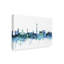 « paris france blue blue horizon », reproduction d’impression sur toile tendue-1453634944