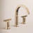 Delta Tetra 3-Hole Widespread Bathroom Faucet, 2-Handle Bathroom Sink Faucet with Drain Assembly-85763778