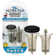 Drain Buddy Ultra Flo Sink Drain Stopper and Hair Catcher with Extra Basket