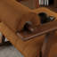 Chaise berçante antique avec accoudoirs rétro-100559298
