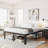 Roseann 18'' Heavy Duty Steel Platform Bed Frame with Round Corners, No Box Spring Needed, Noise Free-610621796