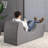 Zinus Lotus Reclining Foam Chaise Lounge-49858321