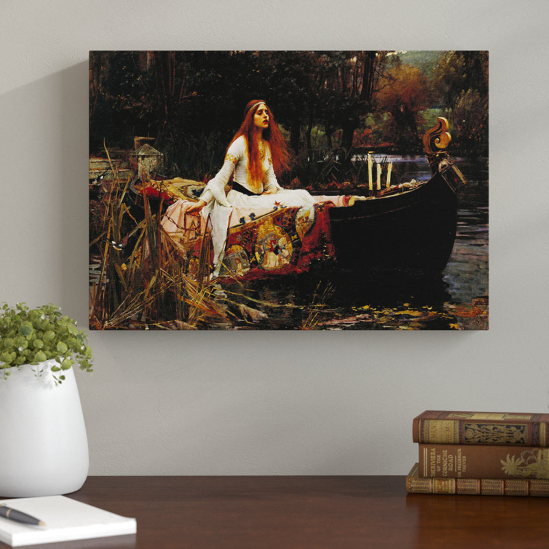 John William Waterhouse - Wrapped Canvas Painting, 70cm H x 100cm W