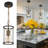  Chrisse 1 - Light Single Lantern Kitchen Island Pendant