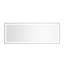 Miroir de salle de bain à DEL 96 po x 36 po - cadre noir, à intensité variable avec 3 lumières de couleur pour montage mural (horizontal ou vertical avec brouillard de meuble-lavabo, cadre, horizontal / vertical