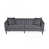 Tissu gris anthracite